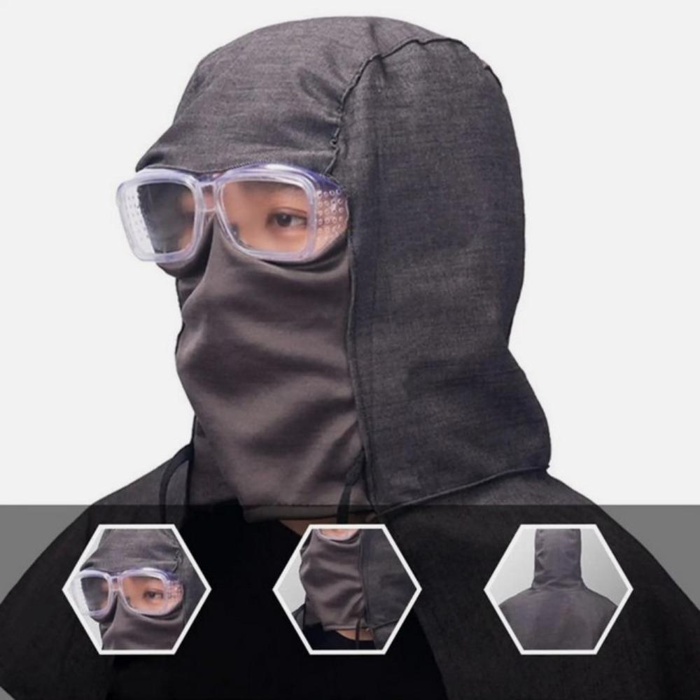Wear-resistant Safe Welder Hat Dustproof Hat Practical Shawl Protective Hat
