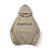 Unisex 3D Logo Silikon-Hoodie
