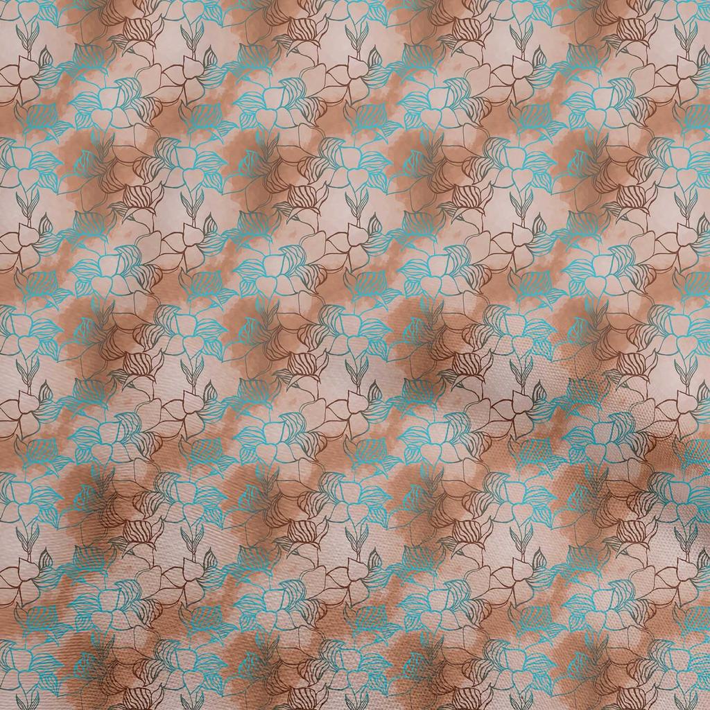oneOone Cotton Flex Pear Green Fabric Leaves Craft Projects Decor Fabric Printed By The Yard 40 Inch