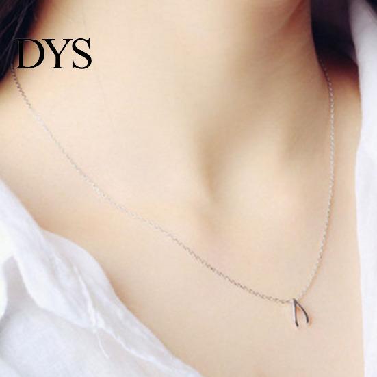 Magical Wishbone Pendant Necklace Good Luck Charm Clavicle Chain Jewelry Gift