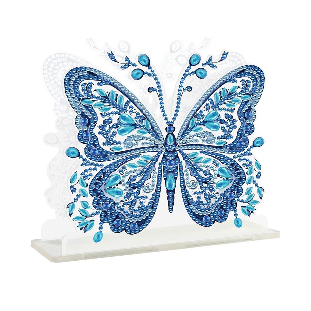 Diamond Painting Desktop Napkin Holder Acrylic Animals Table Top Diamond Painting Napkin Holder Ornament Ornament for Beginner