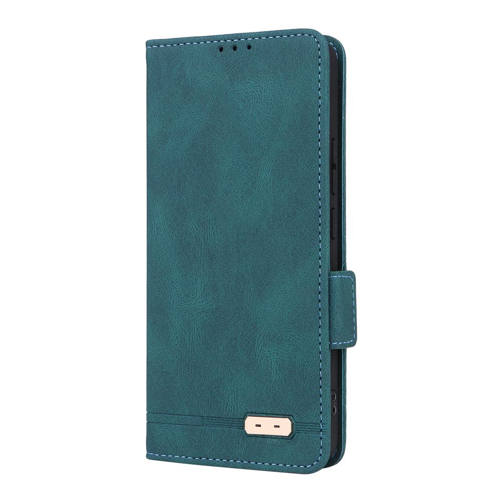 For Oppo Reno13 F 5G (Reno 13 FS 5G)/4G Case Leather Wallet Flip Phone Cover with Hardware Decor
