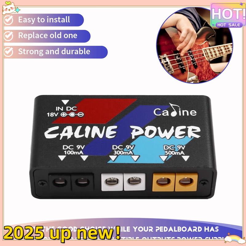

Classy-Electric Guitar Effects Power Supply Electric Guitar Effects Mini 9V Output Multiple Outputs Adapter And6pcs Cable EU Plu