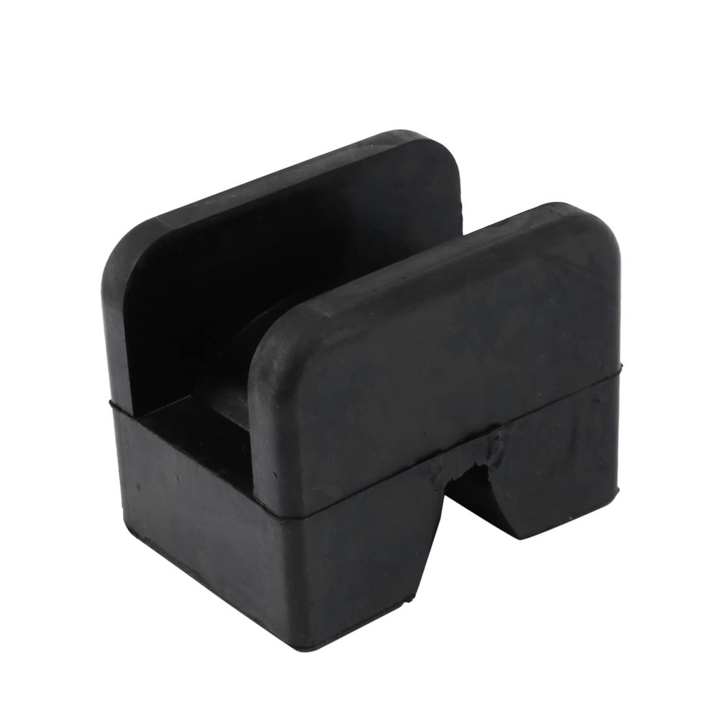 Plouluyt 2pcs Rubber Jack Pad Jack Stand Adapter Universal Rubber Slot Frame Rail Pinch Weld Protector Car Lift Pad