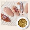 1Pc Metallic Farben Nagel Malerei Gel Polnisch Spiegel Glitter Nagel Gel DIY Nail art Zeichnung Gel Nagellack Maniküre