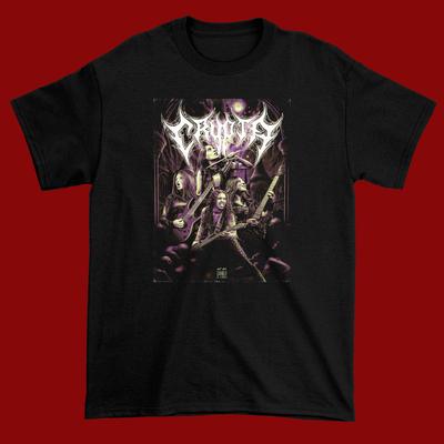 Crypta Band Black Cotton TShirt Gift For Fans All Size S5XL Unisex MI543 Unisex T-Shirt