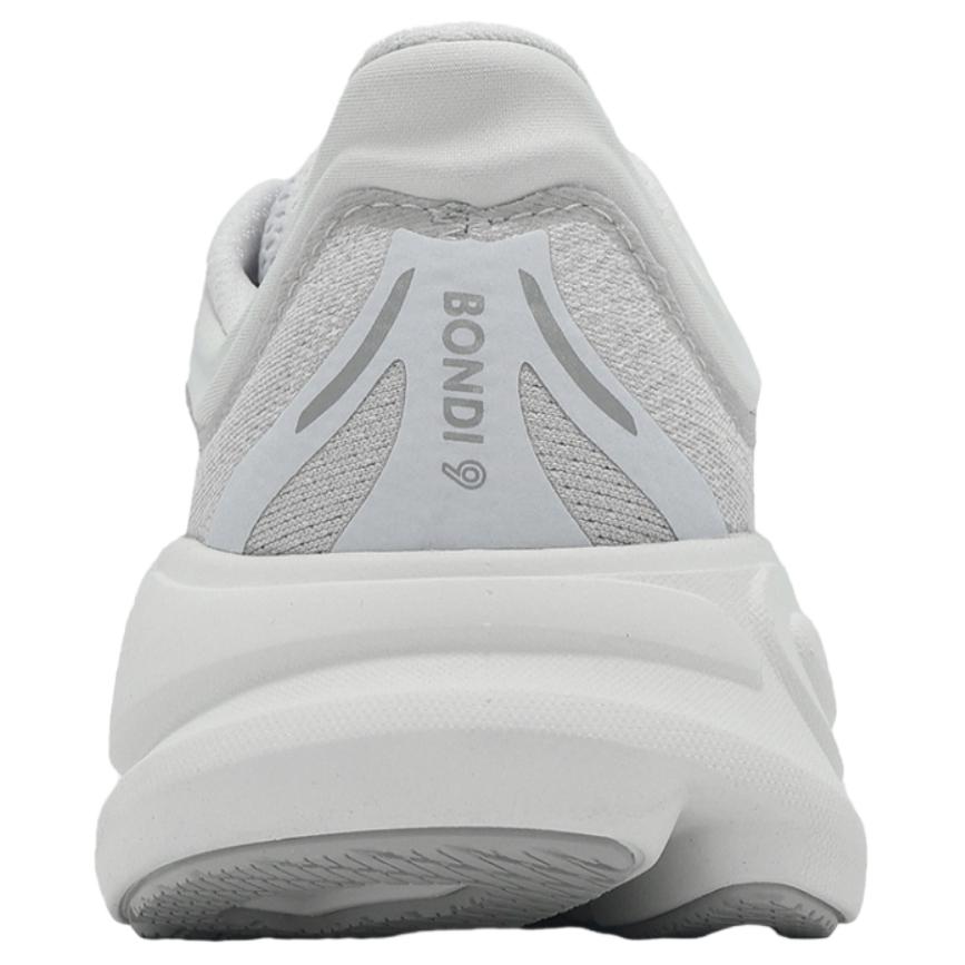 HOKA  Bondi 9 Wide Stardust Silver Women Sneakers Grey 1162014-SDSTS