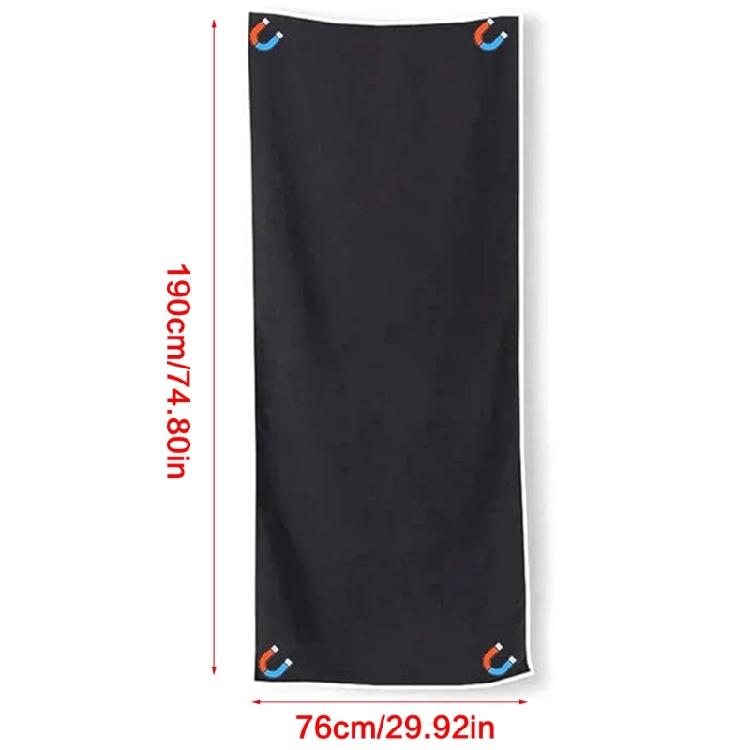 Tragbares Strandtuch mit magnetischem Verschluss, schnell trocknend, Übergröße für Camping, Fitnessstudio und Familienurlaube