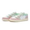 Jordan Air Jordan 1 Low top Skateboard Shoes Women's Pink Green White DZ5356-800(Team80-)