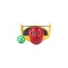 Removable Parrot Bell Toy with Mirror Random Color Parrot Basketball Toy  Lovebird