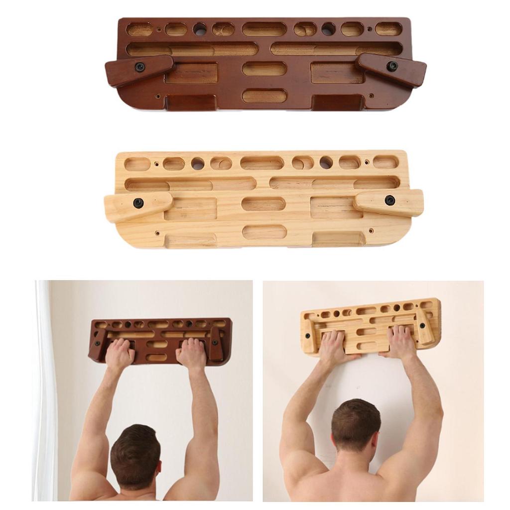Climbing Hangboard Fingerboard Building Core Strength Hand Grip Strengthener Rock