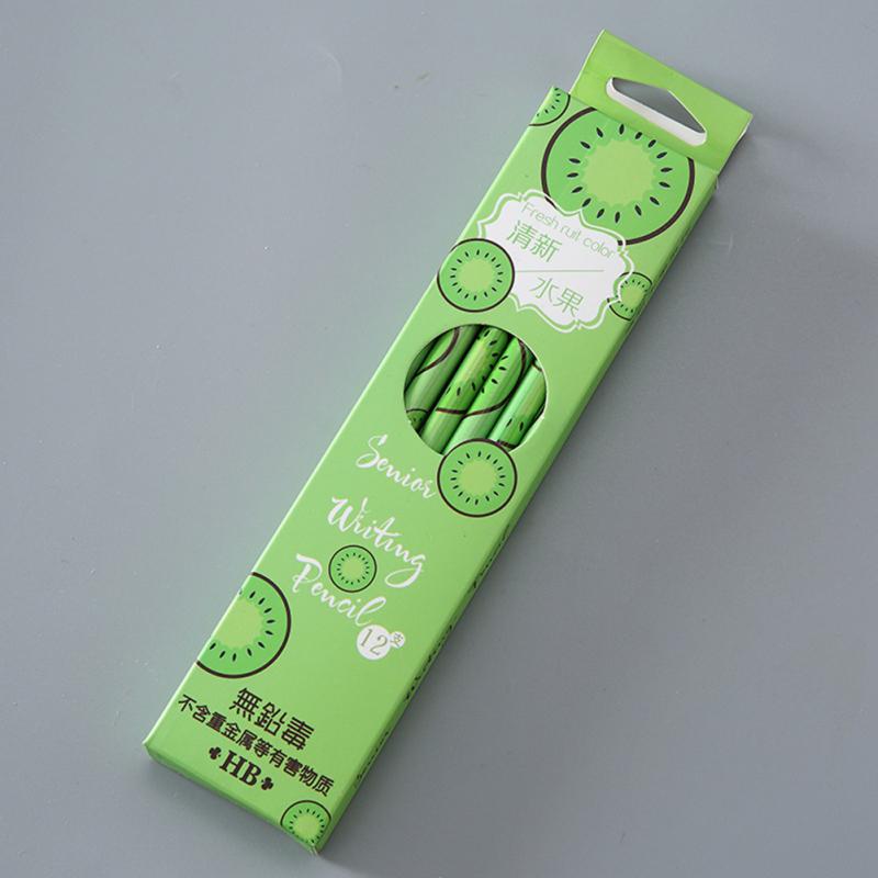 Drewniane dzieci Cartoon pisanie ołówkiem bezołowiowe Hb rysowanie ołówkiem artykuły papiernicze do pisania malowania