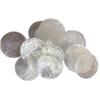 Natural Mica Seashell Wind Chime: Mother-of-Pearl Decorative Lighting Fixture with Mirror Shell and Wedding Accessories – Free Shipping.