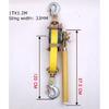 1T-2T Japanese style ratchet cable puller hand steel wire rope winch puller pulling wire grip Industrial grade webbing sling.