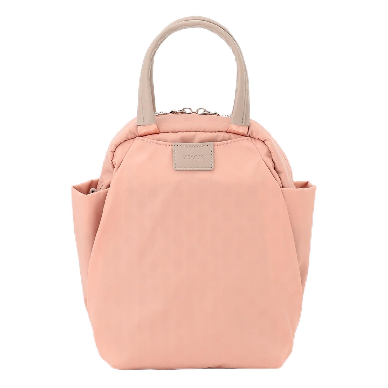 

Izac Water-Repellent Dot Jacquard Lightweight 2-Way Shoulder Bag with Short Handles, 2004091SC, Light Pink (51)