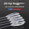 5-Piece Slow-Sinking Anti-Tangle Fly Fishing Hooks for Long-Distance and Bottom Casting