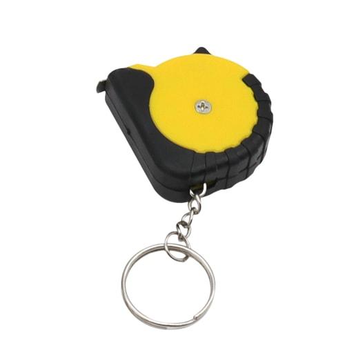 Measuring Tape, Small Tape Measure - Mini 3FT Steel Measuring Tape with Chain - Retractable Tape, 1 Meter Soft Steel Roller Mini Dual Scale Automatic