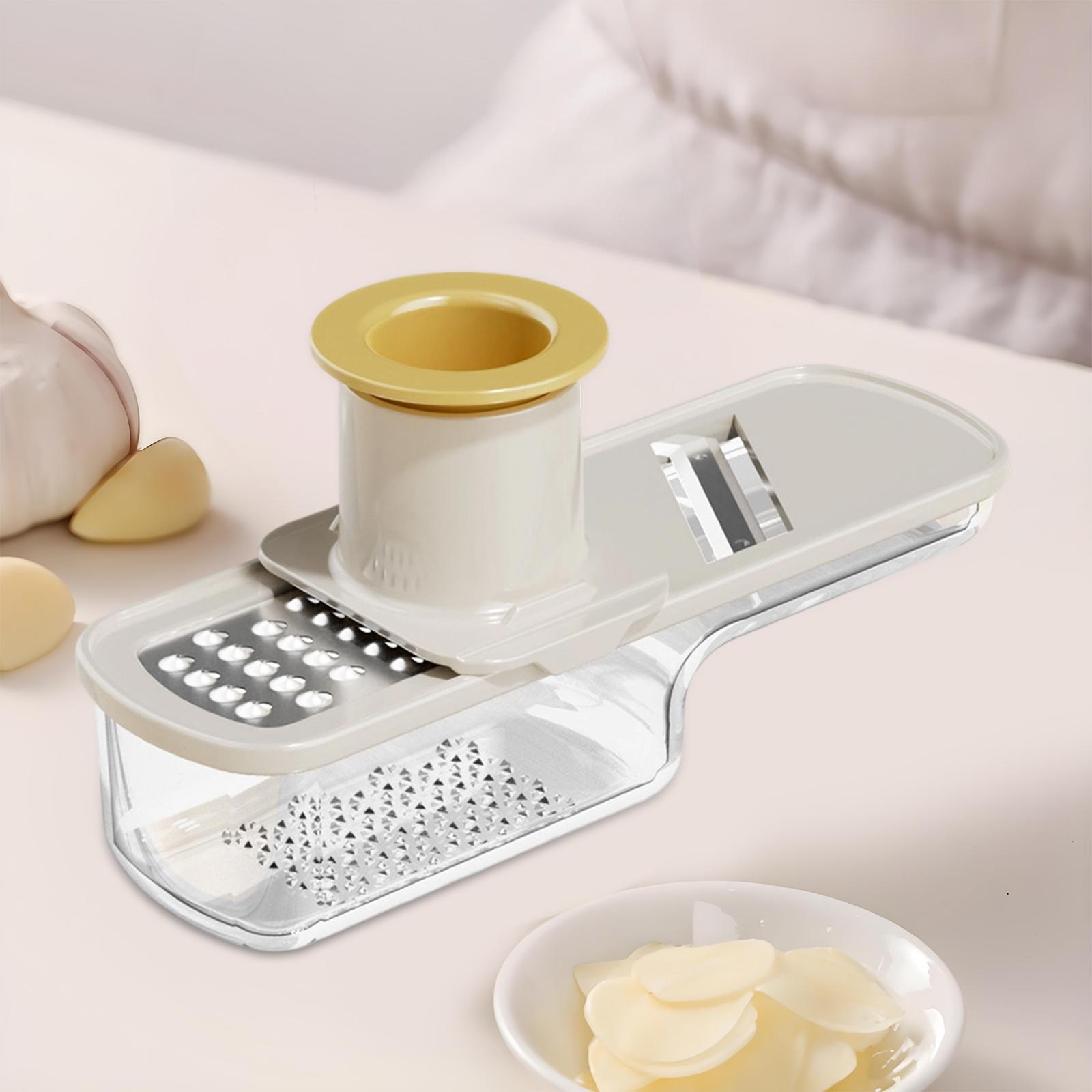 Терка для имбиря и чеснока Измельчитель имбиря и чеснока Кухонная емкость для измельчения Многоцелевая