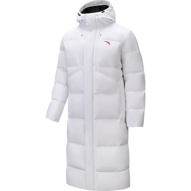 Anta Men's Six-Core Long Winter Down Jacket