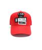 Aimnaseohyumeonbiing The Legendary Out Patched Cap - Red