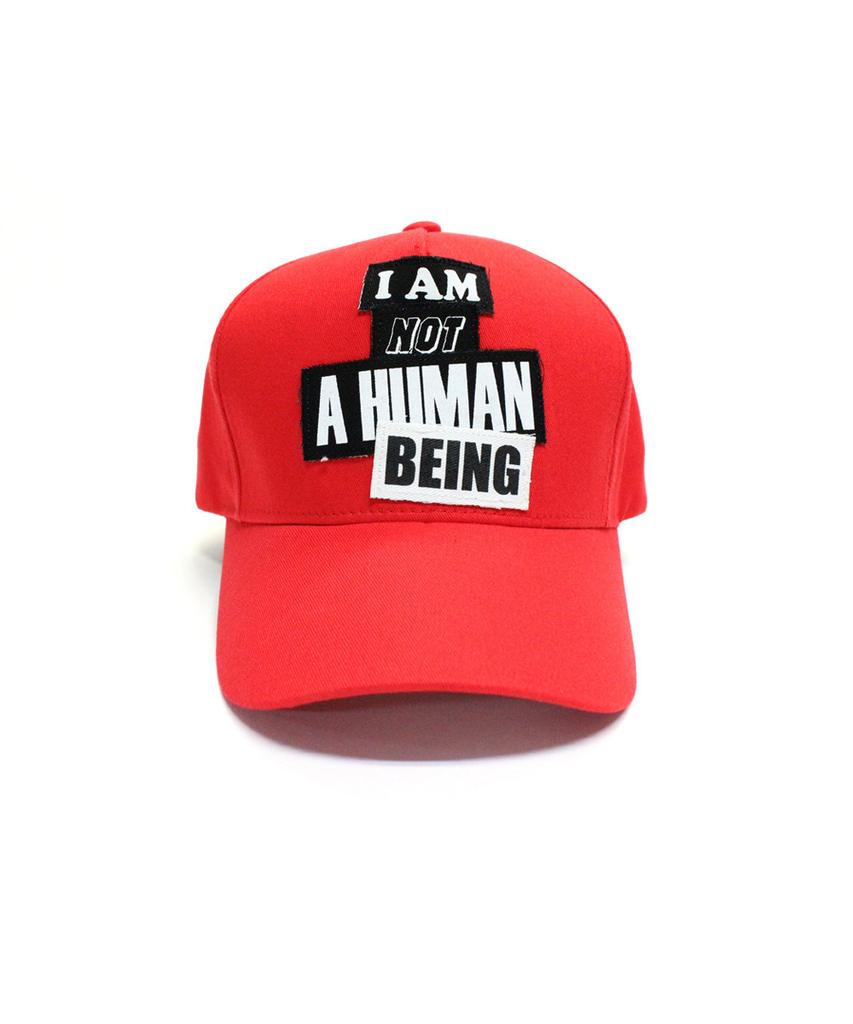 Aimnaseohyumeonbiing The Legendary Out Patched Cap - Red