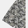 We11done Ss24 Camouflage Studded Logo Crew Neck Short Sleeve T-Shirt Unisex Tops Khaki WD-TT0-24-793-U-GY
