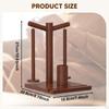 Crochet Yarn Holder Double Spindles Compact with Phone Stand Ball for Shelf Studios Home