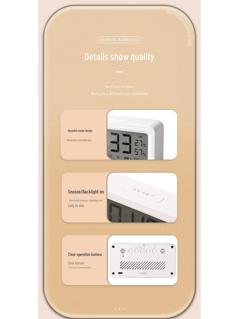 Smart Kids' Alarm Clock 2023: New Charging Model with Electronic Display for School Girls