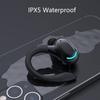 VAORLO Bluetooth 5.2 Wireless Earphone Ear Hook Single Mini Business Headphone HIFI Bass Noise Cancelling Sports Gaming Earbuds