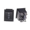 2Pcs 6 Pins On-Off-On Rocker Switch Momentary Rocker Switch