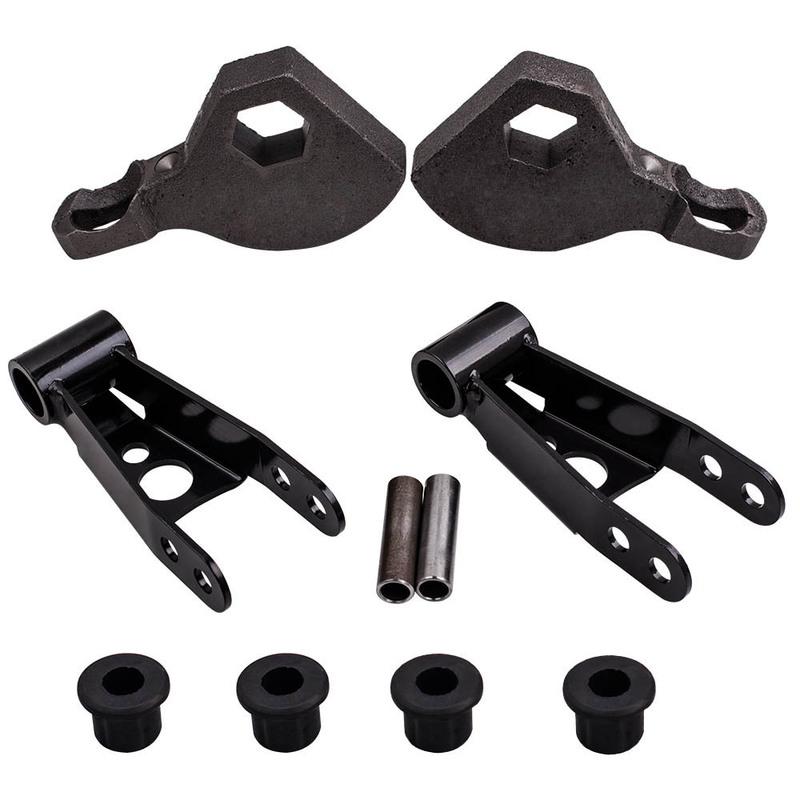 3" vorne 2" hinten Höherlegungs-Kit für Dodge Durango 98-03 Torsionsstab-Schlüssel und Schäkel