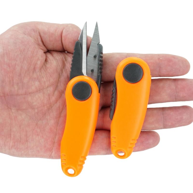 Klappschere Garnelenförmige Edelstahlschere Clipper Nipper Angelschnurschneider Angelzubehör