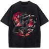 Hot Sale Dragon Ball Vegeta IV Graphic Print T-Shirt Men Women Streetwear Harajuku Fashion Vintage Washed Cotton Summer New Tee Casual Oversized Top