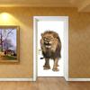 Modern Home Decoration Cartoon Cute Lion Wall Stickers Living Room Kids Bedroom Decorative Wall Stickers