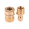 1Set 3/8 M22 Pipe Joint Quick Connect Kits Water Outlet Set Durable Hose Coupler