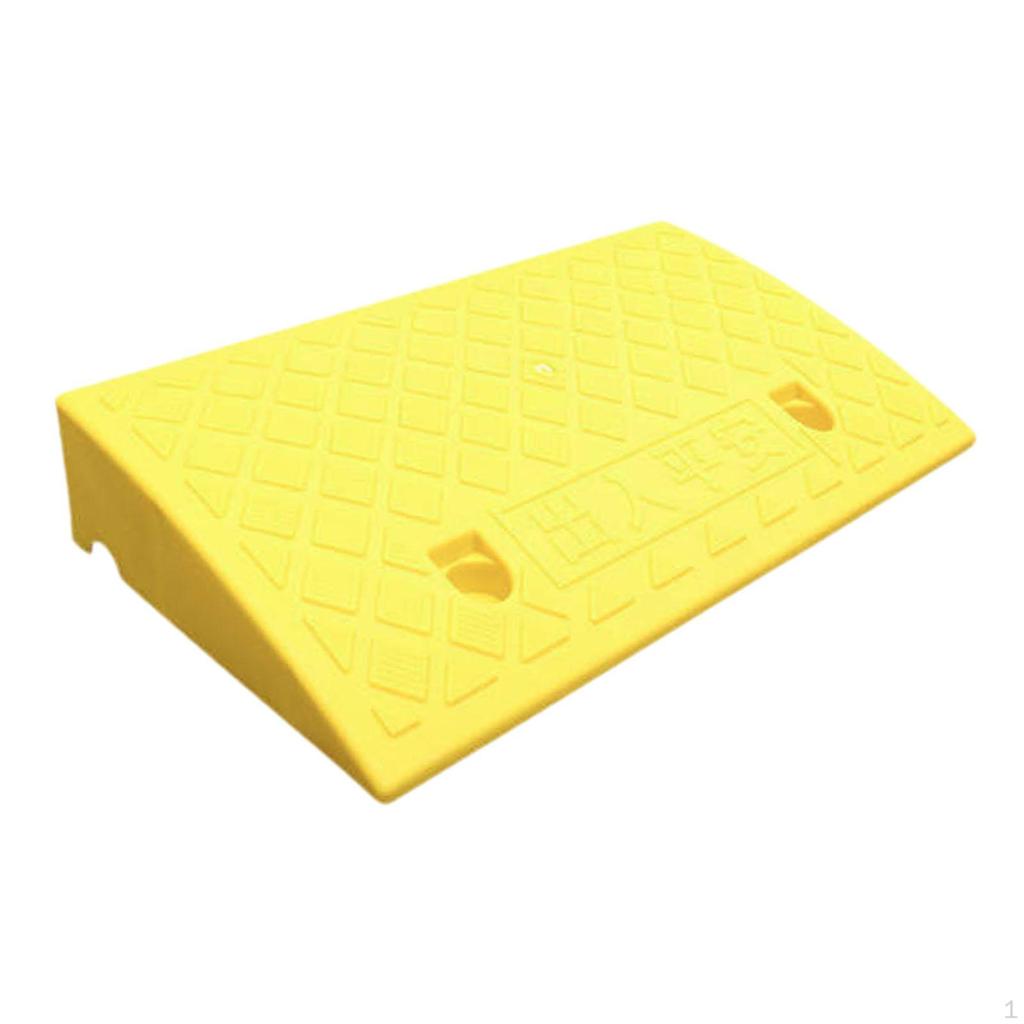 Curb Ramp Climbing Triangle Pad Lightweight Heavy Duty Threshold Roadside Slope for