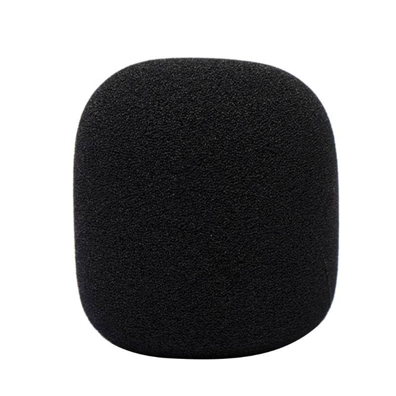 Black Sponge Artifical Fur Covers for  ATR2500 Microphone Soft and Thick Sponge Protector