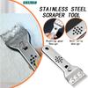 Stainless Steel Scraper Tool Glass Window Wall Paint Scraper Cleaner Kitchen Accessories with Blades for Cleaning Cooker Fridge
