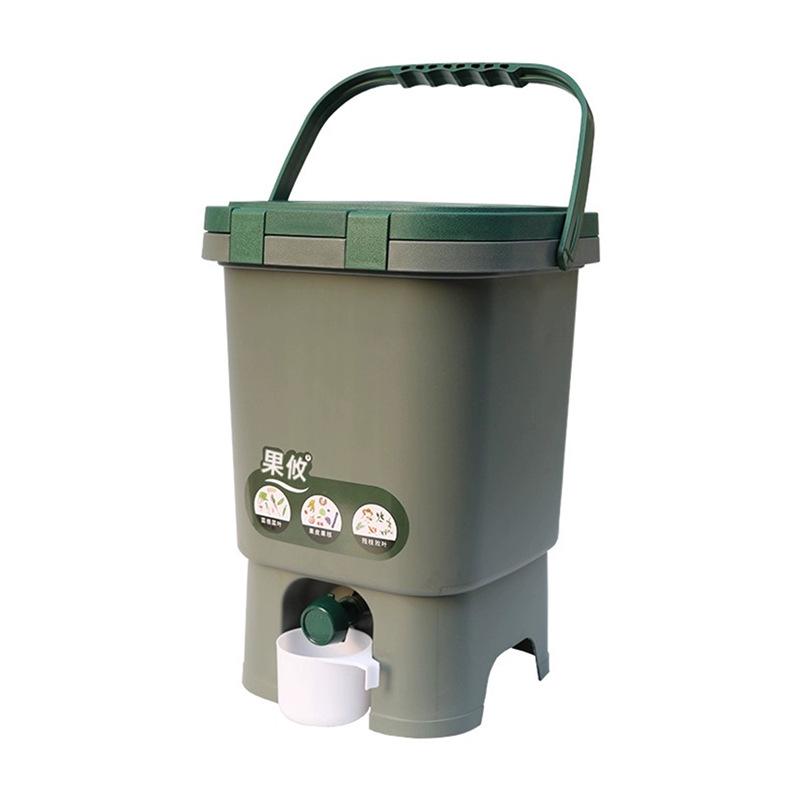 GuoYou 15L Compost Bin with Bokashi EM for Kitchen Waste - Free Shipping