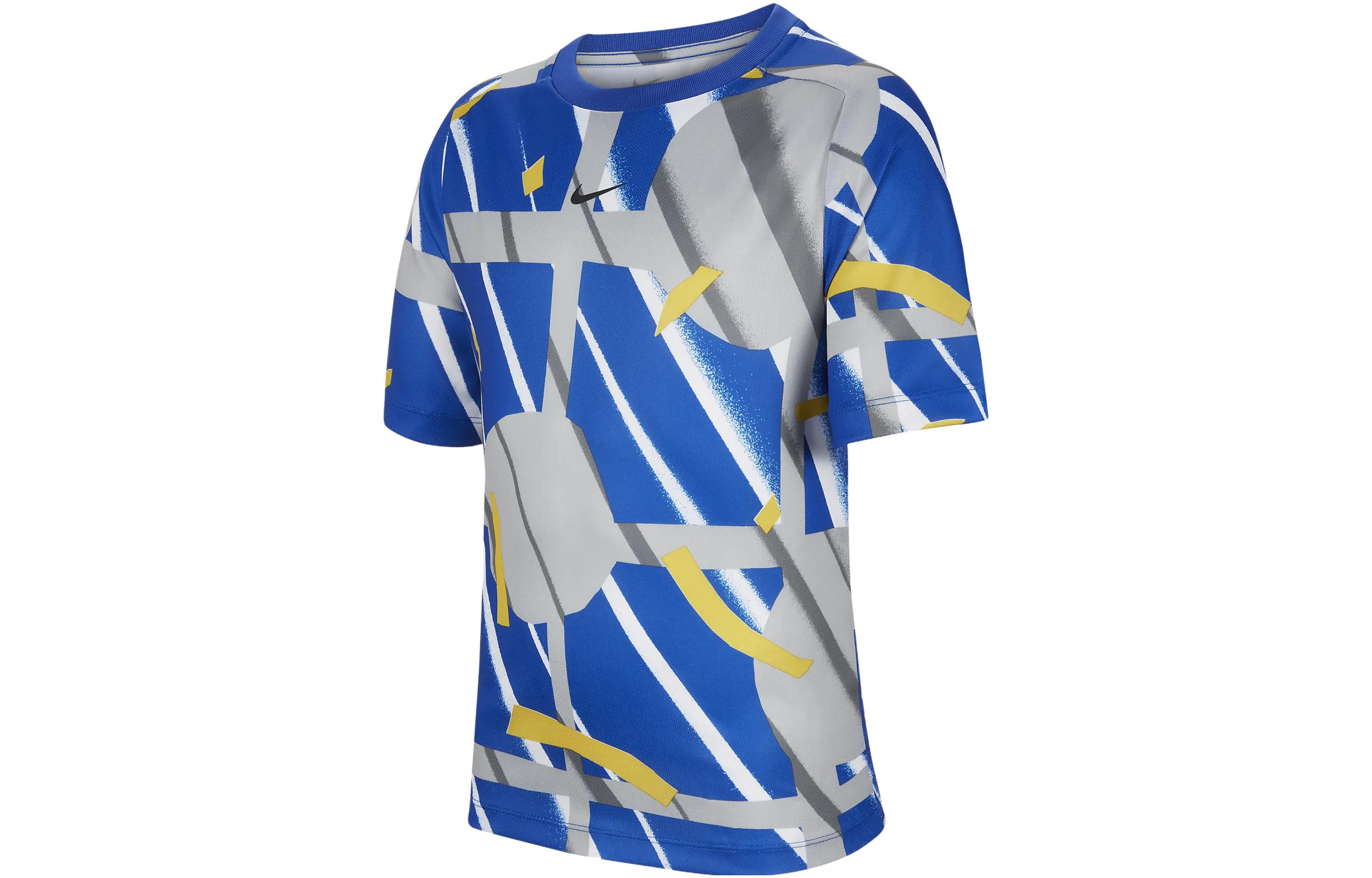 Nike Kids T Shirts Crew Neck Moderate FD3930-480 L