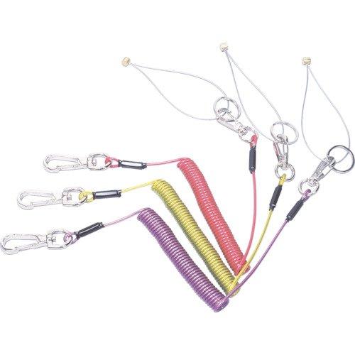 

SUPERTOOL Safety Rope (Stainless Steel Wire Core), 1kg Capacity, Fluorescent Red, ARS10R