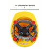 Casco di Sicurezza in ABS Traspirante Tipo V, Spesso e Anti-Schiacciamento, Norma Nazionale per la Protezione del Lavoro.