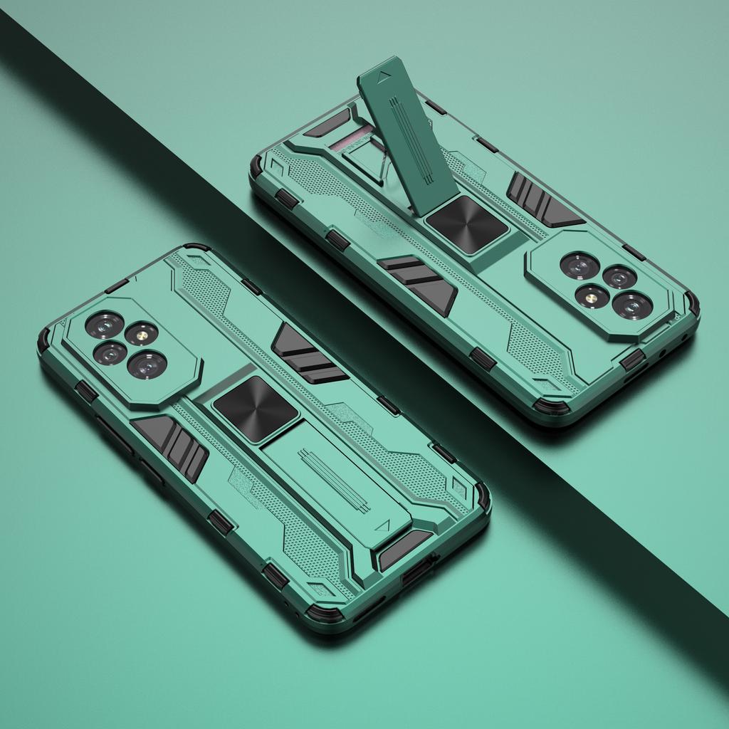 For Honor 200 5G Case PC + TPU Shockproof Phone Cover with Kickstand