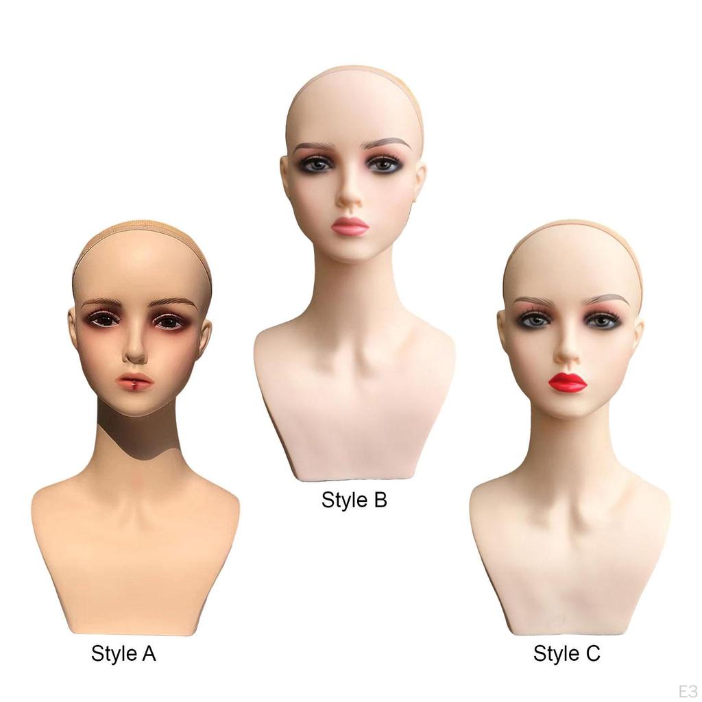 Elegant Mannequin Head Wig Holder for Stylish Display