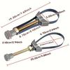 2pcs of Automotive Oil Filter Removal Tool, Adjustable from 60Mm to 120Mm in Diameter, Suitable for Various Car Models,