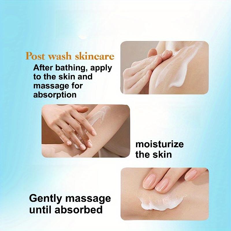 Lotion pour le corps, hydratante et blanchissante pour la peau pour les soins quotidiens.
