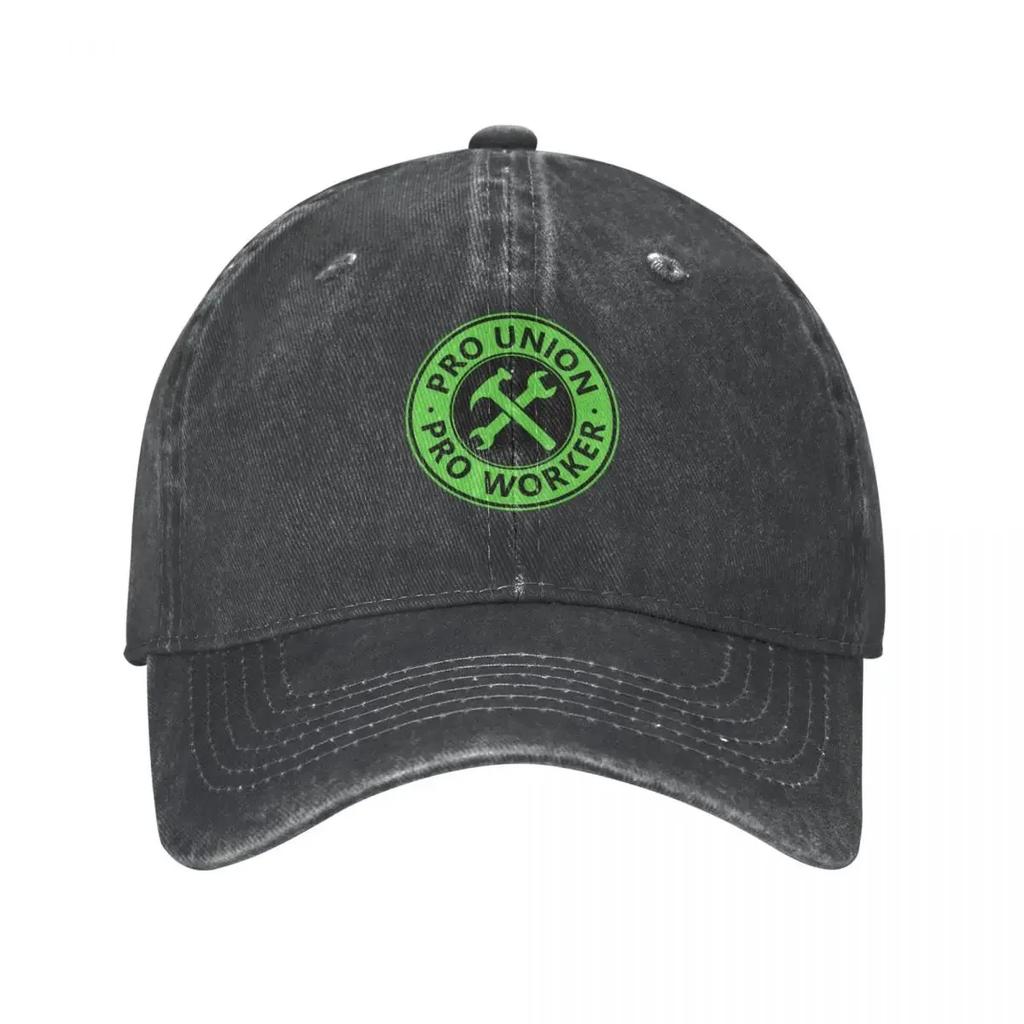 Pro Union, Pro Worker Cowboy Hat Hiking Hat Fishing Hat Tea Hats Woman Men's
