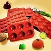 3D Hemisphärische Silikonform Form Runde Halbkugel Schokoladenform Pudding Gelee Backform DIY Kuchenform