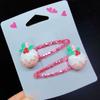 Lovely Christmas Hair Clip Sequined Nonslip Strong Clip Santa/Tree Decors For Christmas Holiday Hair Styling Accessories