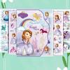 160-piece Disney Princess Sticker Set, Cute Cartoon Stickers for Laptops, Phone Cases and Water Bottles. Perfect Gifts and Prizes